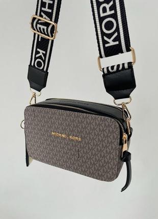 Женская сумка michael kors snapshot grey