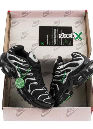 Чоловічі кросівки nike air max tn silver green