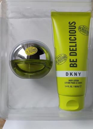 Dkny be delicious парфюм подарочный набор набор3 фото