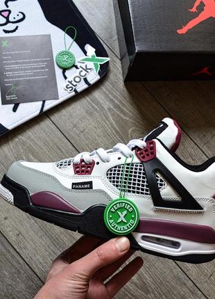 Топ! мужские кроссовки ppsg x air jordan 4'paname'