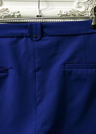 Брюки (брюки) синего цвета3 фото