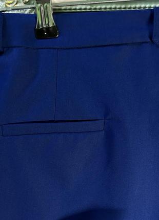 Брюки (брюки) синего цвета4 фото