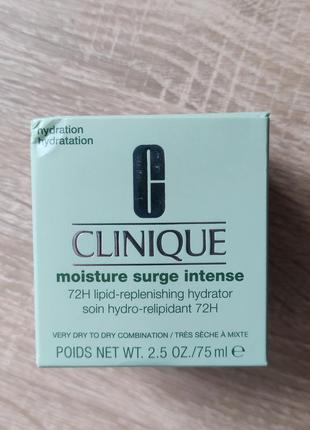 Clinique новий крем moisture surge intense 72h lipid-replenishing hydrator 75 ml2 фото
