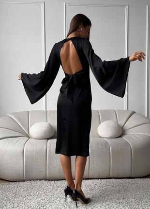 Женское платье короткое шелковое нарядное черное коричневое синие