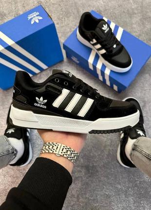 Кроссовки мужские adidas forum low black