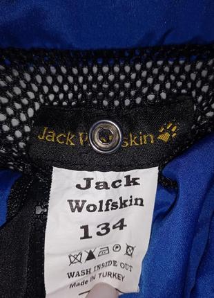 Куртка вітровка дитяча jack wolfskin розмір 134-9років4 фото