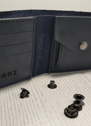 Кожаный кошелёк с гравировкой авто2 фото