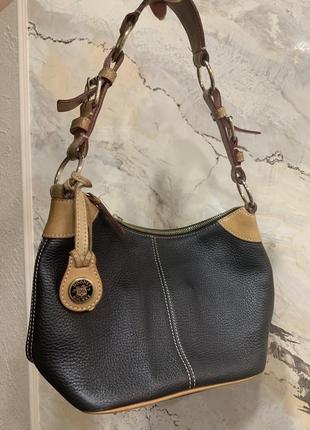 Кожаная сумочка дорогого бренда dooney &amp; bourke