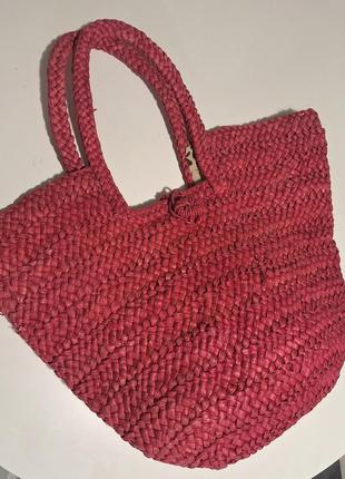 Эффектная плетеная сумка, цвет как на фото2 фото