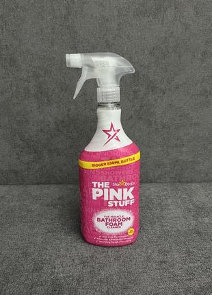 Очисний засіб для ванної кімнати pink stuff bathroom cleaner 850 мл