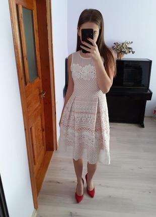Ніжне плаття з мереживом💕