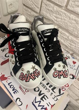 Кеды  dolce & gabbana wow!
