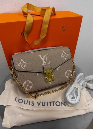 Сумка louis vuitton pochette métis east west