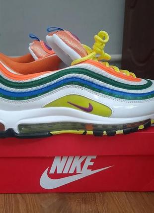 Кроссовки nike air max 97 m. frank rudy safety orange