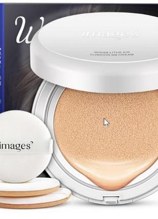 Кушон bb images wings lithe air cushion bb cream, тон 01 натуральний, 15 г