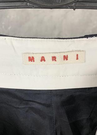 Бріджи з вовною marni6 фото