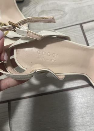 Босоножки gucci р-39-404 фото