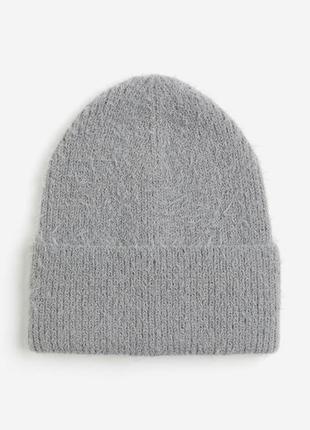 Серая шапка h&m
