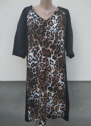 Шикарне плаття - леопард!! exclusive,велике!!2 фото