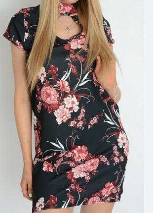 Цветочное платье