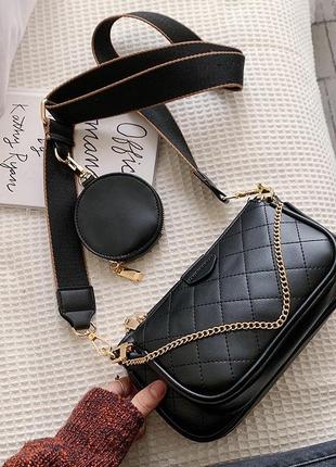 Сумка женская черная