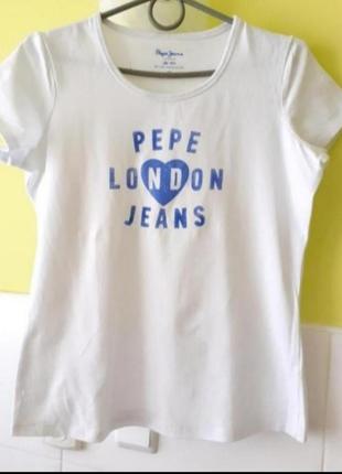 Белая футболка pepe jeans3 фото
