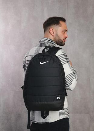 Рюкзак матрац чорний nike