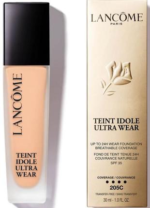 Lancome teint idole ultra wear 205c 30 ml.