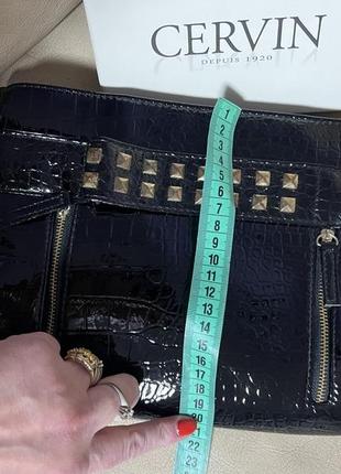 Клатч сумочка кошелёк лакированный 🔥5 фото