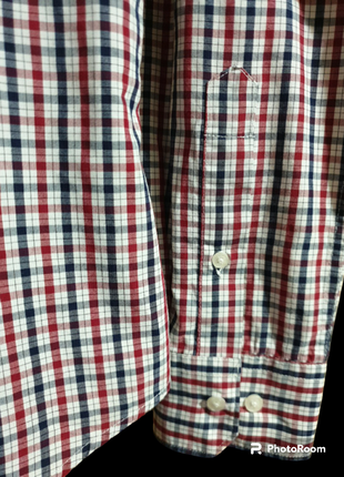 Яркая рубашка в клетку ben sherman