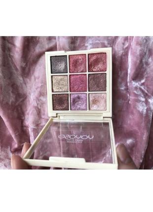 Палетка тіней яскравих металік