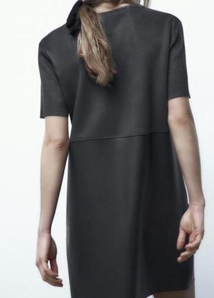 Стильное платье-платье zara оригинал2 фото