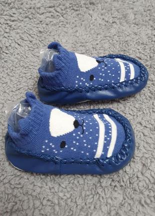 Тапочки для малыша пинетки детские тапочки-носочки-носочки носки обуви3 фото