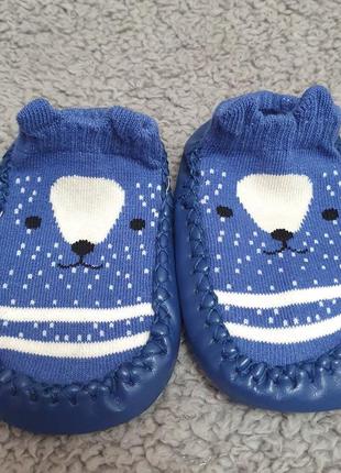 Тапочки для малыша пинетки детские тапочки-носочки-носочки носки обуви7 фото