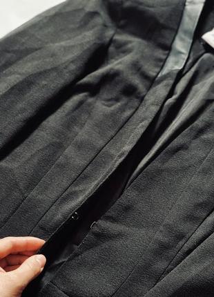 Стильний чорний піджак, жакет, довгий піджак4 фото