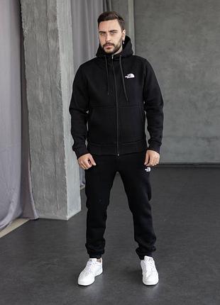 Костюм чоловічий the north face зима: зіп худі-штани  2 пари шкарпеток у подарунок