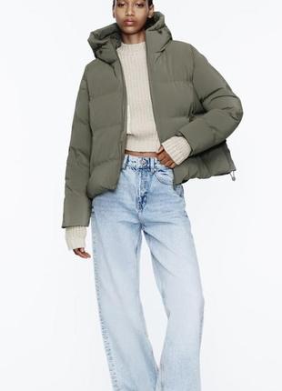 Стильна новинка куртка анорак zara зара