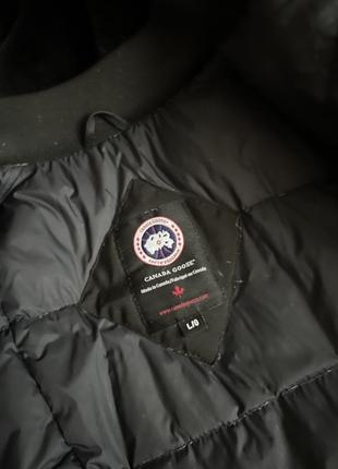 Парка пуховик зимняя женская canada goose оригинал размер m l в хорошем состояние5 фото