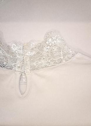 Кофта с кружевом женская katestorm, р - m4 фото