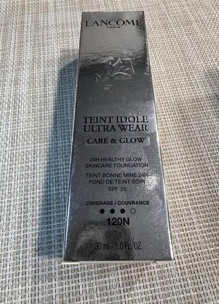 Lancome teint idole ultra wear care & glow 120n 30 ml1 фото