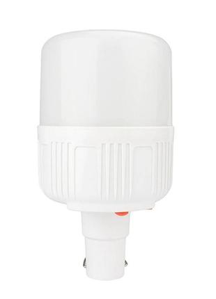 Аккумуляторная светодиодная лампа для дома кемпинга активного отдыха белого цвета (м1150036)10 фото
