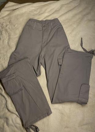 Бежеві карго джинси🏷️