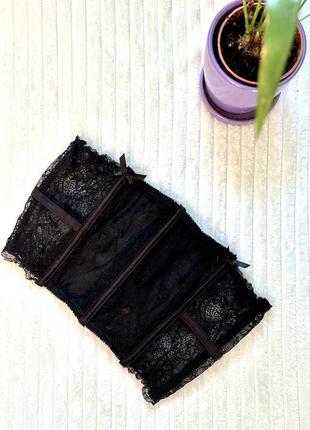 Корсетный кружевной пояс