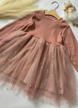 Очень нежное платье для девочек🤍