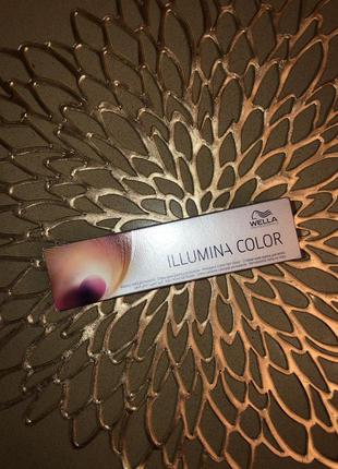 Фарба для волосся wella illumina color 60 мл  10/69 яскравий блонд фіолетовий сандре6 фото