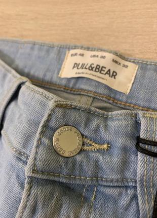 Джинсы «pull and bear» skinny denim узкие4 фото