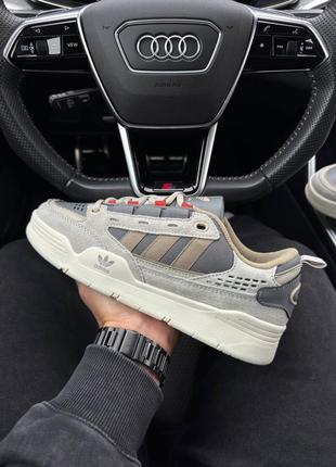 Мужские кроссовки adidas originals adi2000 grey olive red