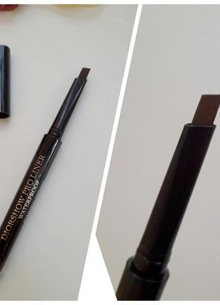 Підводка для очей dior diorshow pro liner - 582 коричнева