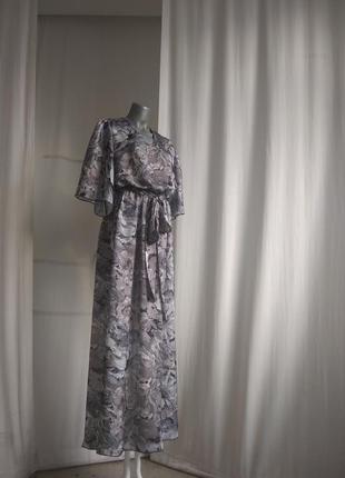 Довге шовкове плаття gaba2 фото