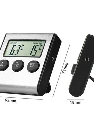 Термометр кухонный tp-600 с выносным щупом10 фото